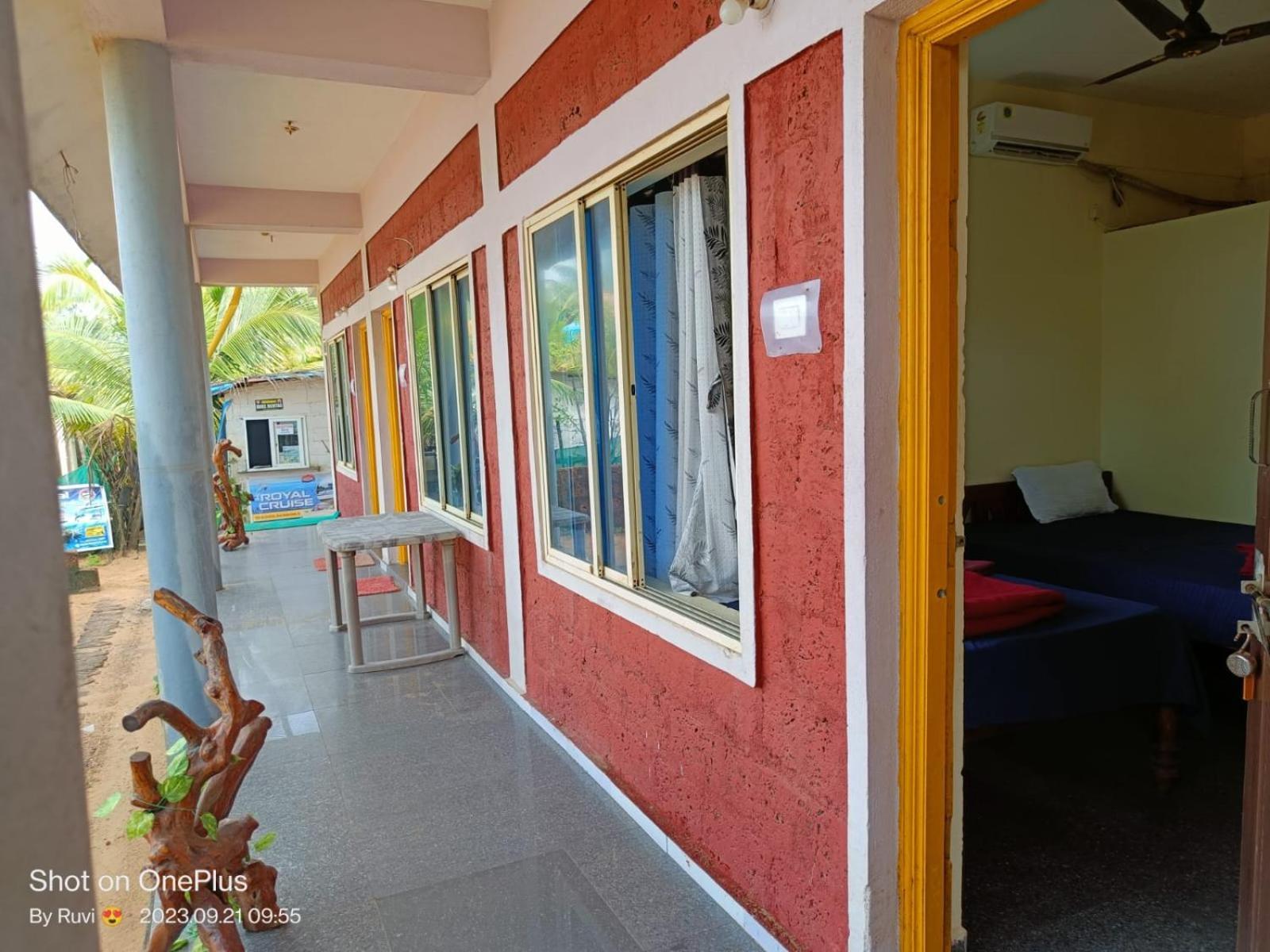 Gokarna Govekar Sea Facing Rooms Exteriör bild
