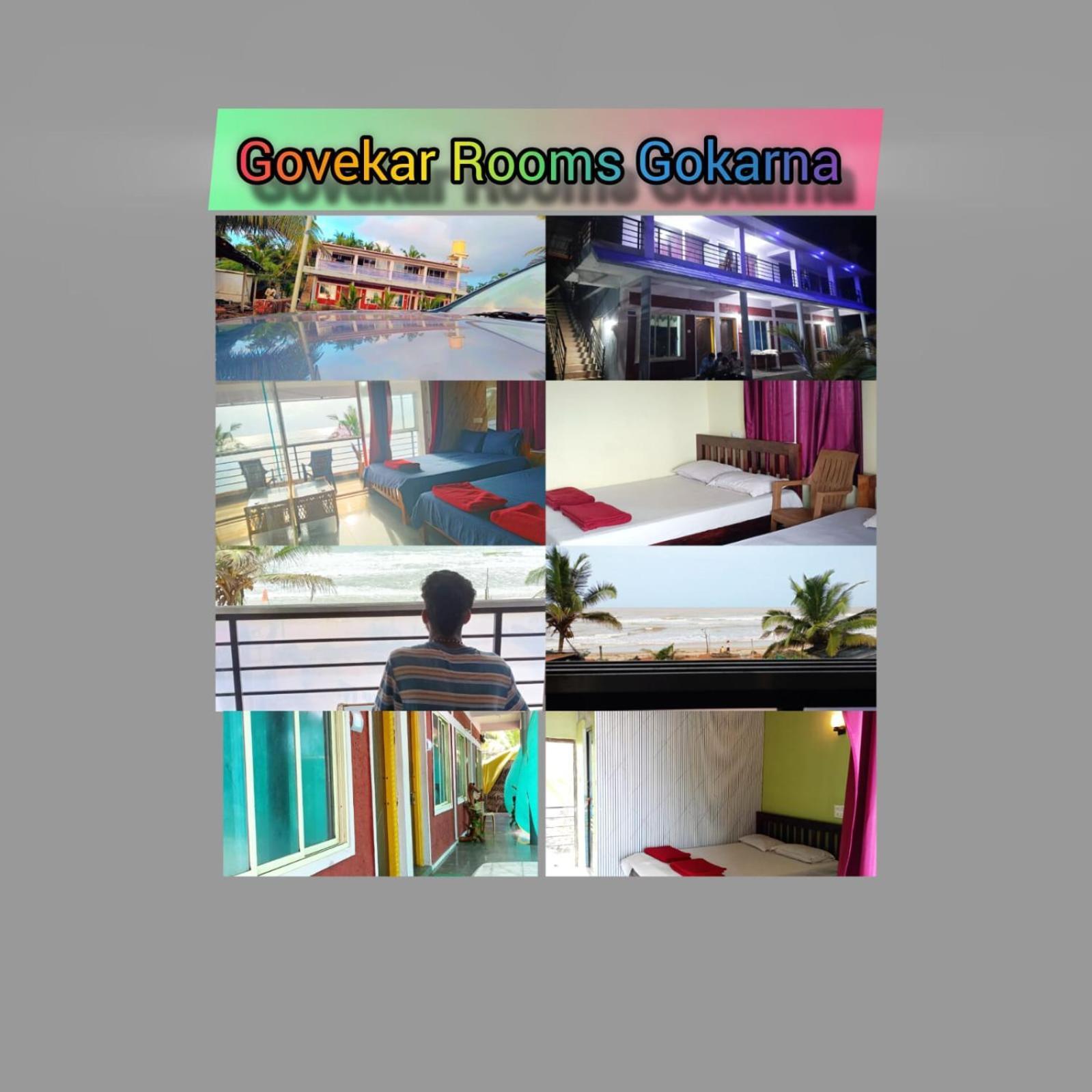 Gokarna Govekar Sea Facing Rooms Exteriör bild
